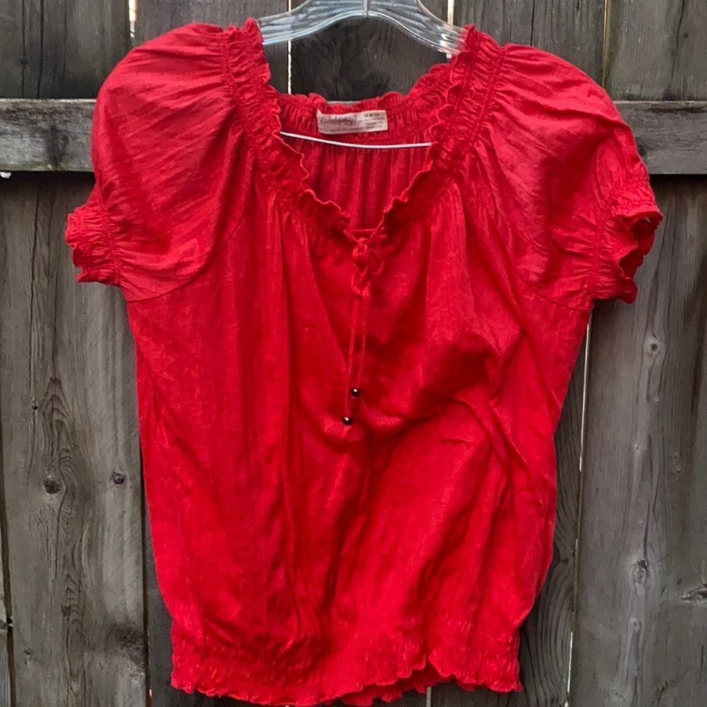 Faded Glory Peasant Tops sz. M